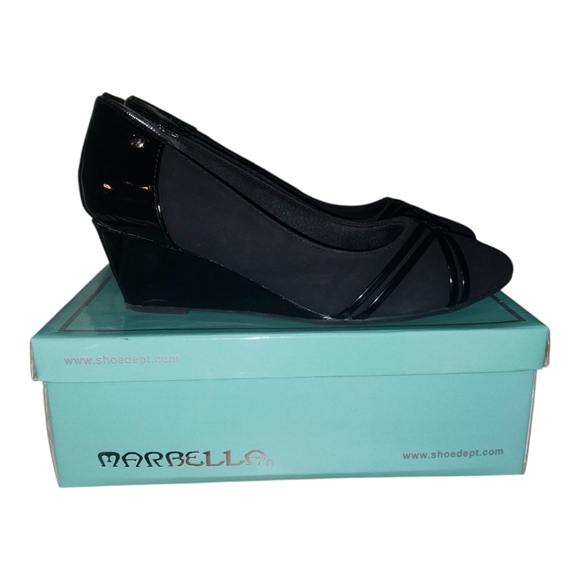 MARBELLA Wedge Shoes - Picture 1 of 3